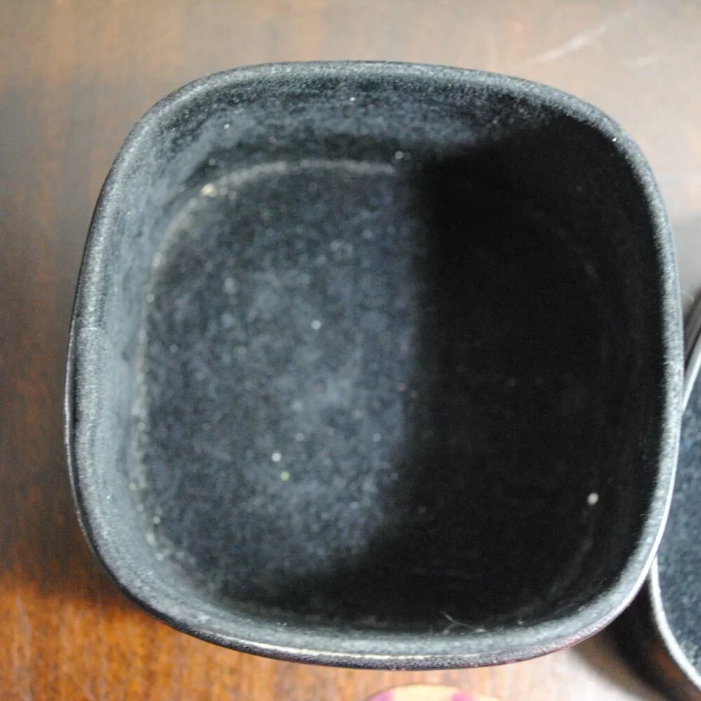 David Yurman Handmade Black Leather Jewelry Box